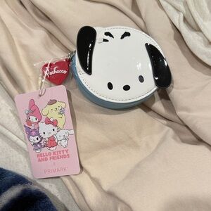 Primark Hello Kitty Pochacco Coin Purse - White and Black